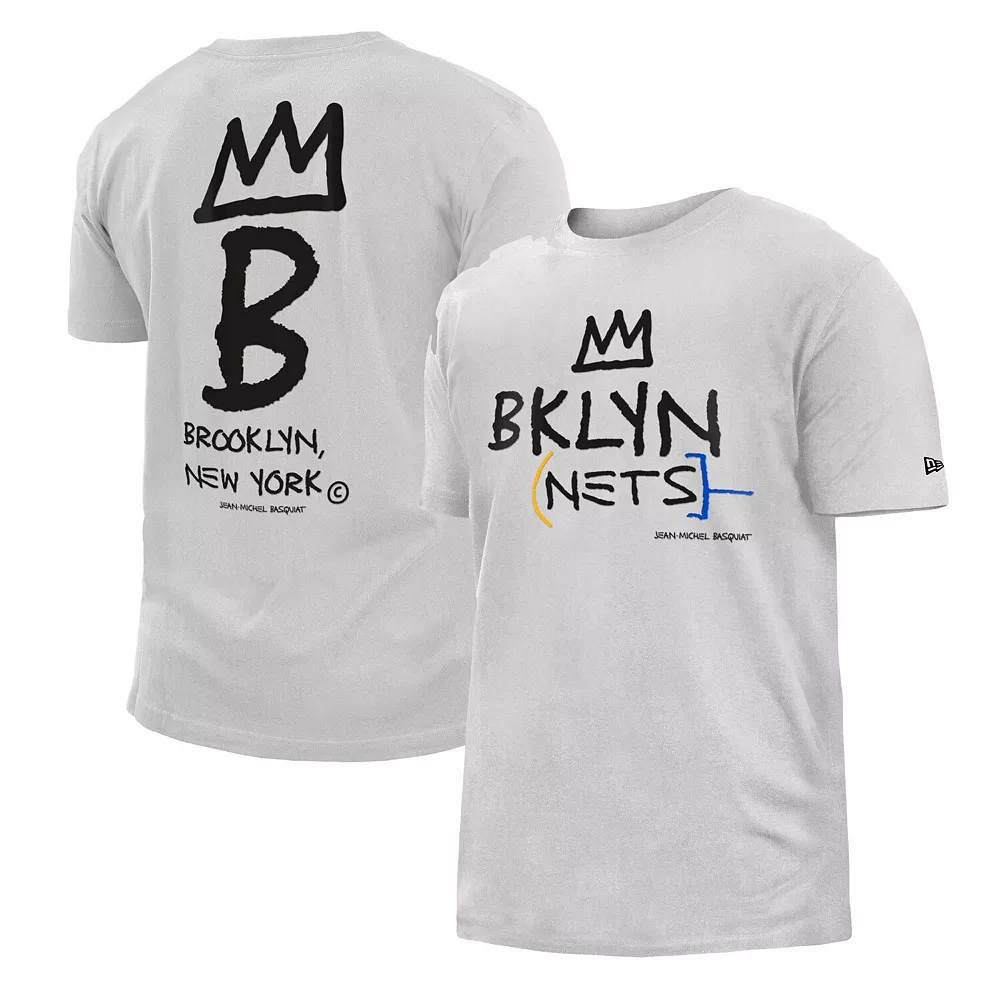 Men's New Era White Brooklyn Nets 2022/23 City Edition Big & Tall T-Shirt 1 Men's New Era White Brooklyn Nets 2022/23 City Edition Big & Tall T-Shirt