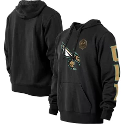 Men's New Era Black Charlotte Hornets 2022/23 City Edition Pullover Hoodie