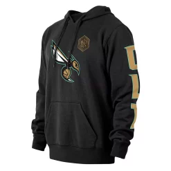 Men's New Era Black Charlotte Hornets 2022/23 City Edition Pullover Hoodie -New Era Shop 6106281 ALT2