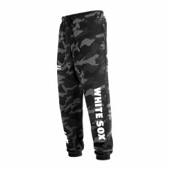 Men's New Era Black Chicago White Sox Camo Jogger Pants 5 Men's New Era Black Chicago White Sox Camo Jogger Pants -New Era Shop 6111785 ALT2
