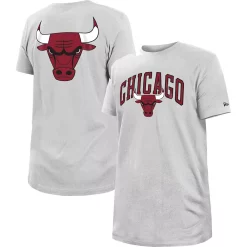 Men's New Era White Chicago Bulls 2022/23 City Edition Big & Tall T-Shirt