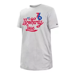Men's New Era White Philadelphia 76ers 2022/23 City Edition Big & Tall T-Shirt -New Era Shop 6112714 ALT2