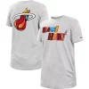 Men's New Era White Miami Heat 2022/23 City Edition Big & Tall T-Shirt