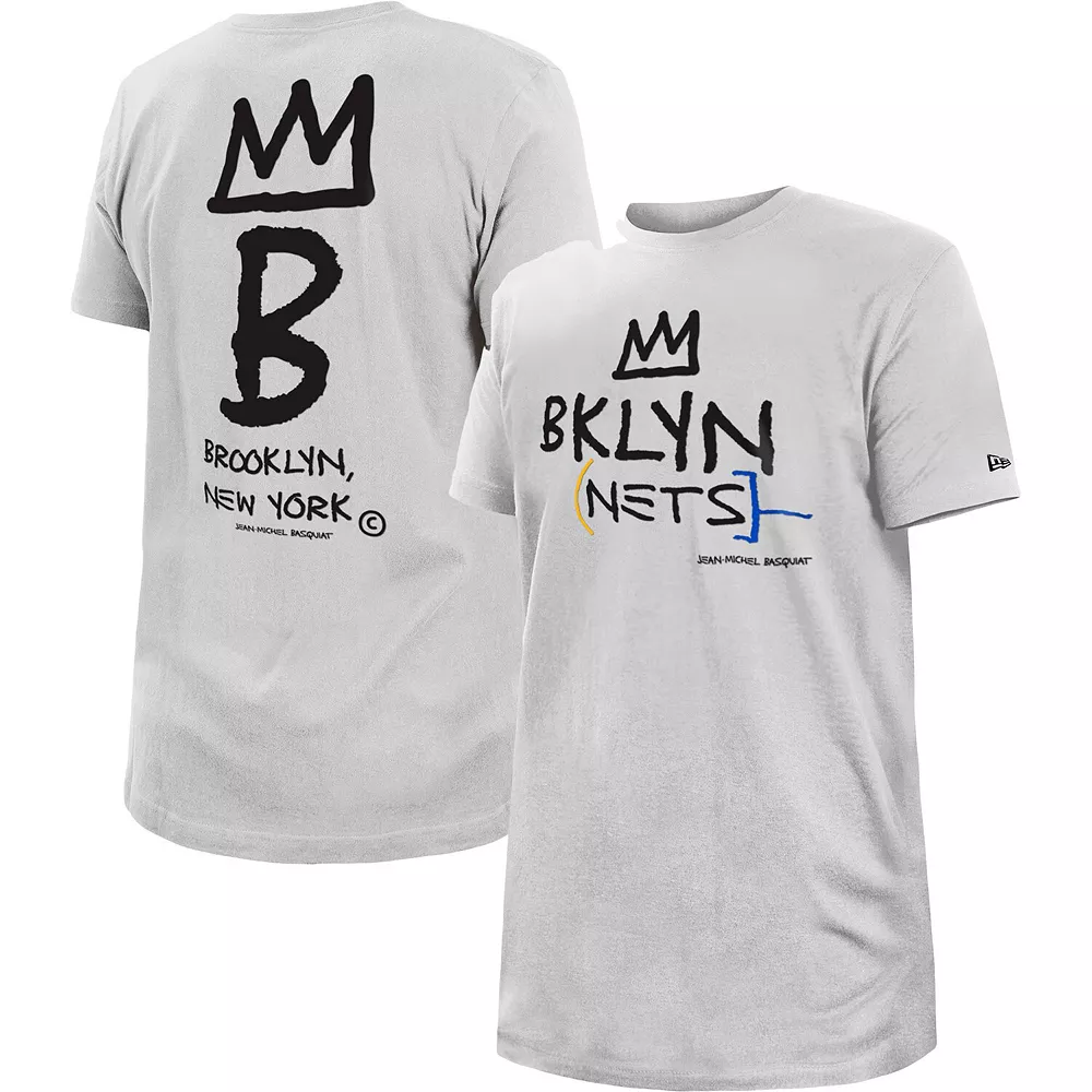 Men's New Era White Brooklyn Nets 2022/23 City Edition Big & Tall T-Shirt 1 Men's New Era White Brooklyn Nets 2022/23 City Edition Big & Tall T-Shirt