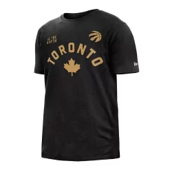 Men's New Era Black Toronto Raptors 2022/23 City Edition Brushed Jersey T-Shirt -New Era Shop 6129785 ALT2