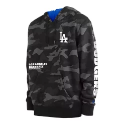 Men's New Era Black Los Angeles Dodgers Camo Pullover Hoodie -New Era Shop 6155318 ALT2