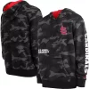 Men's New Era Black St. Louis Cardinals Camo Pullover Hoodie