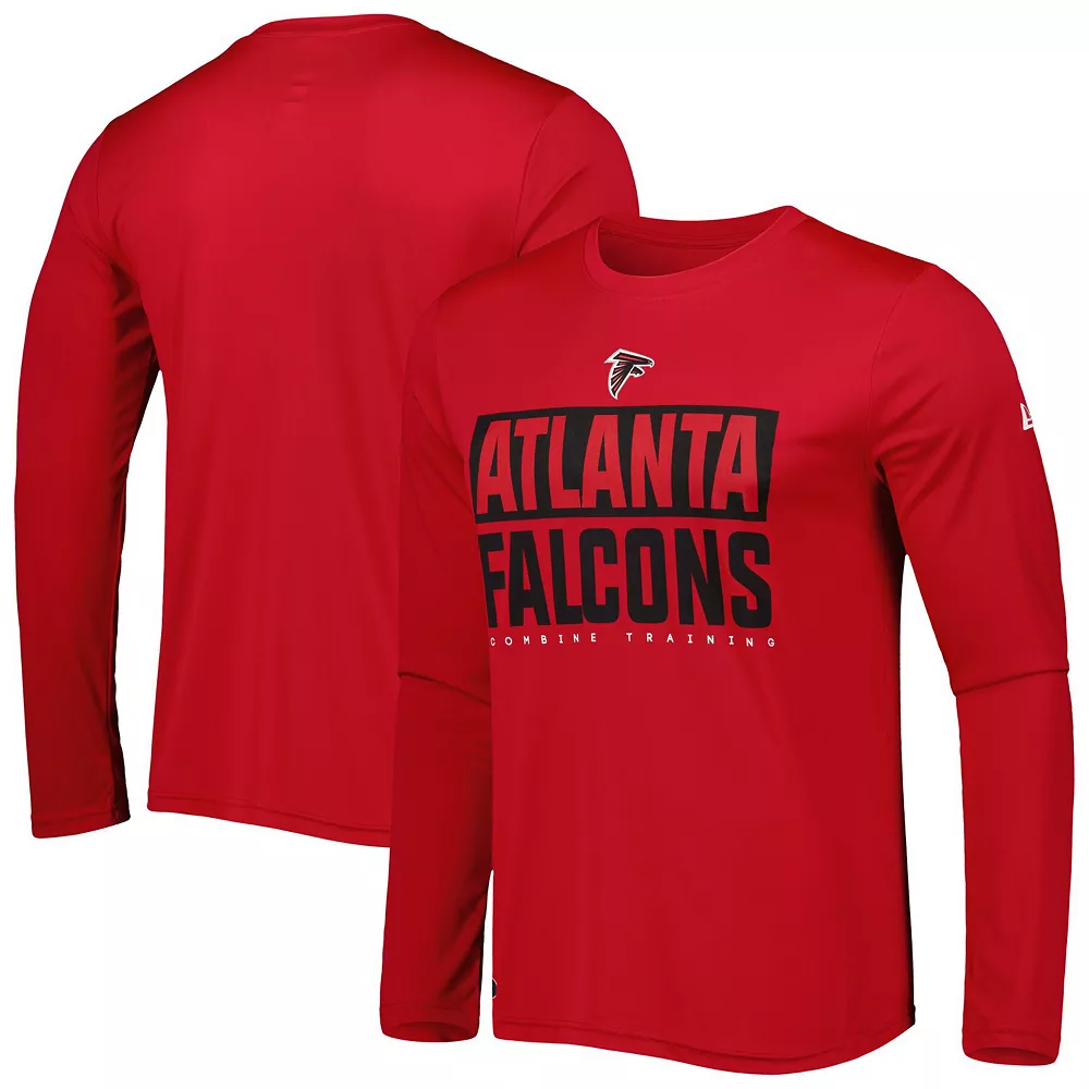 Men's New Era Red Atlanta Falcons Combine Authentic Offsides Long Sleeve T-Shirt 2 Men's New Era Red Atlanta Falcons Combine Authentic Offsides Long Sleeve T-Shirt - Image 2