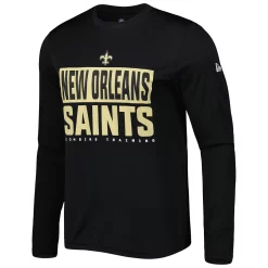 Men's New Era Black New Orleans Saints Combine Authentic Offsides Long Sleeve T-Shirt 5 Men's New Era Black New Orleans Saints Combine Authentic Offsides Long Sleeve T-Shirt -New Era Shop 6157045 ALT2