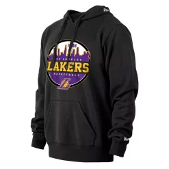 Men's New Era Black Los Angeles Lakers Localized Pullover Hoodie 5 Men's New Era Black Los Angeles Lakers Localized Pullover Hoodie -New Era Shop 6157870 ALT2