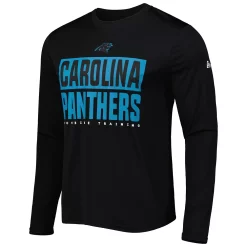 Men's New Era Black Carolina Panthers Combine Authentic Offsides Long Sleeve T-Shirt -New Era Shop 6162736 ALT2