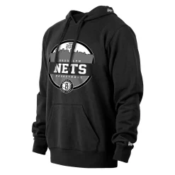 Men's New Era Black Brooklyn Nets Localized Pullover Hoodie -New Era Shop 6165639 ALT2