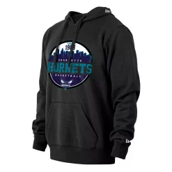 Men's New Era Black Charlotte Hornets Localized Pullover Hoodie -New Era Shop 6165640 ALT2