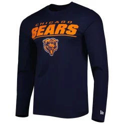 Men's New Era Navy Chicago Bears Combine Authentic Stated Long Sleeve T-Shirt -New Era Shop 6204907 ALT2