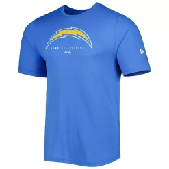 Men's New Era Powder Blue Los Angeles Chargers Combine Authentic Ball Logo T-Shirt 5 Men's New Era Powder Blue Los Angeles Chargers Combine Authentic Ball Logo T-Shirt -New Era Shop 6209098 ALT2