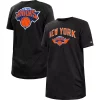 Men's New Era Black New York Knicks 2022/23 City Edition Big & Tall T-Shirt