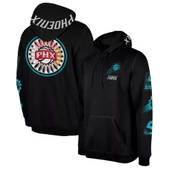 Men's New Era Black Phoenix Suns 2022/23 City Edition Elite Pack Pullover Hoodie