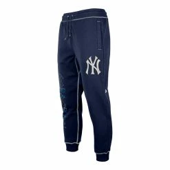 Men's New Era Navy New York Yankees Team Split Jogger Pants -New Era Shop 6221429 ALT2